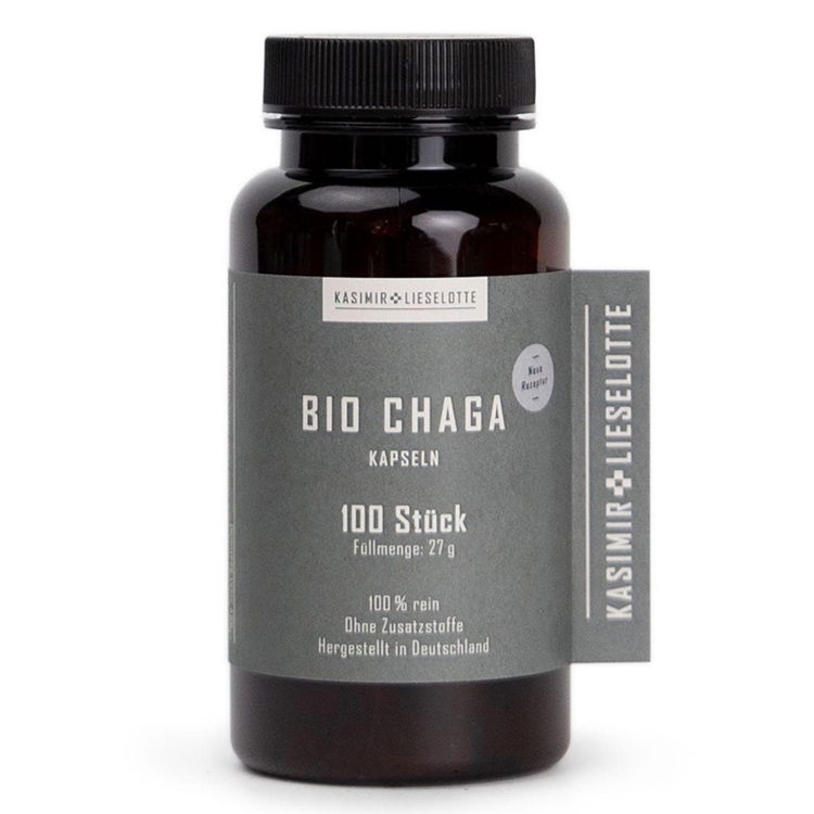 Chaga Kapseln - Bio - 100 Stk. - 27g