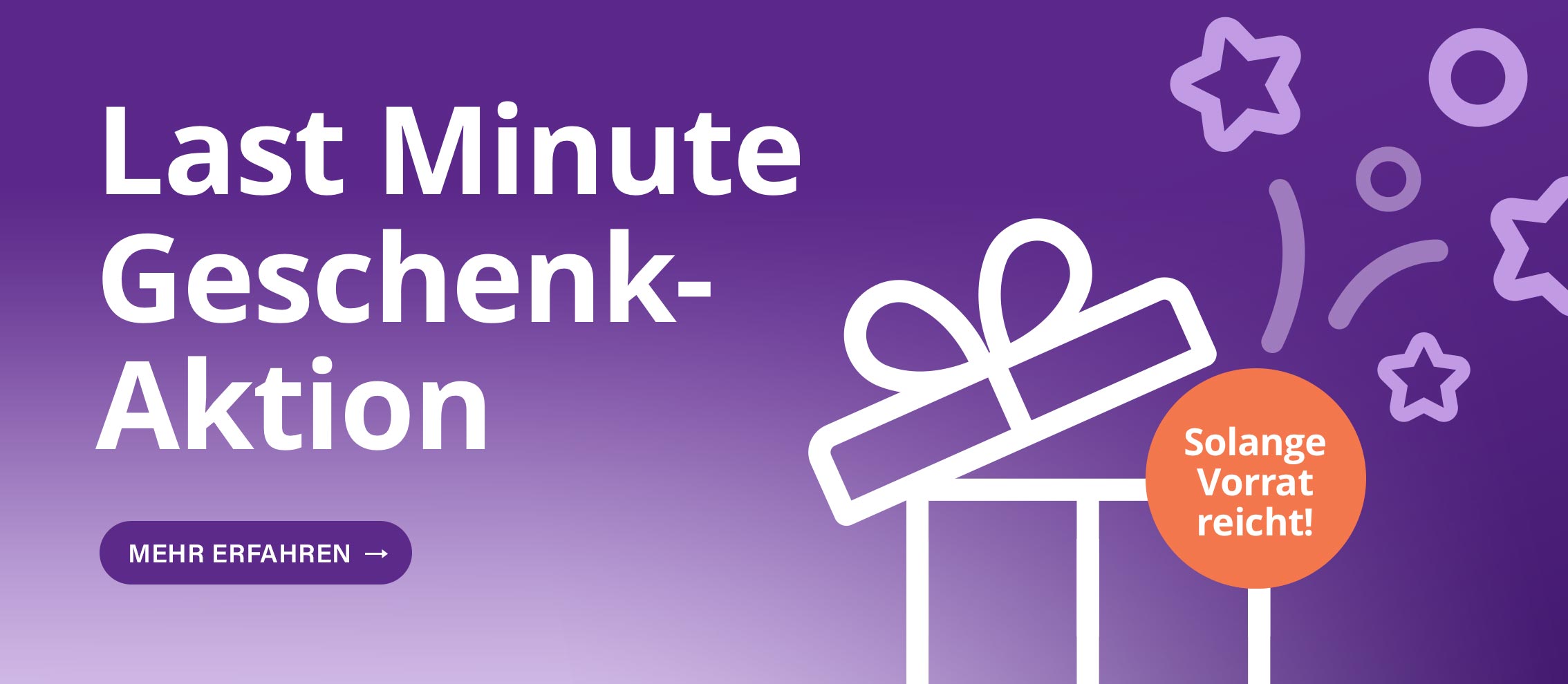 Aktion Last Minute 