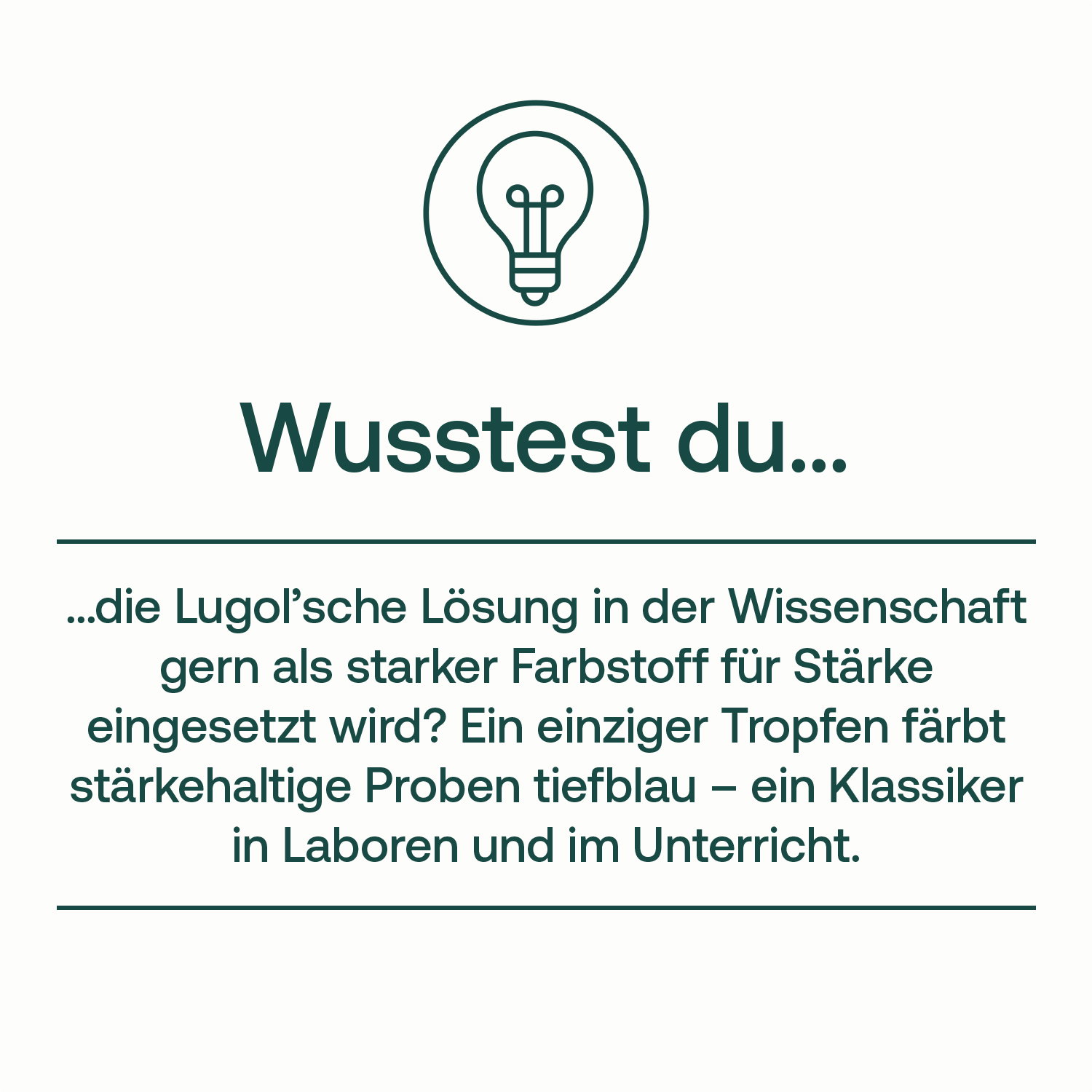 Lugolsche Lösung - 100ml