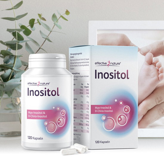 Inositol Kapseln mit Myo-Inositol