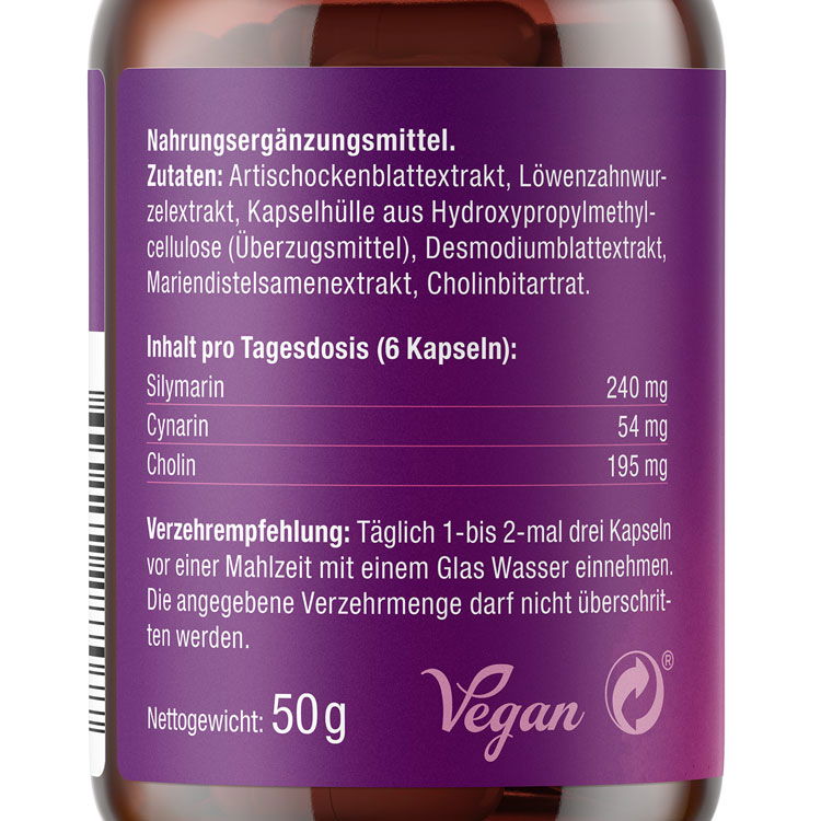 Zwei grüne Flaschen mit rotem Deckel und Etiketten auf einem Tisch platziert