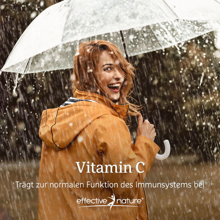 Vitamin C: trägt zur normalen Funktion des Immunsystems bei