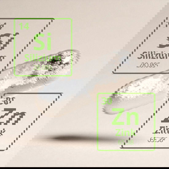 Silizium mit Zink für Knochen, Haut, Haare und Nägel