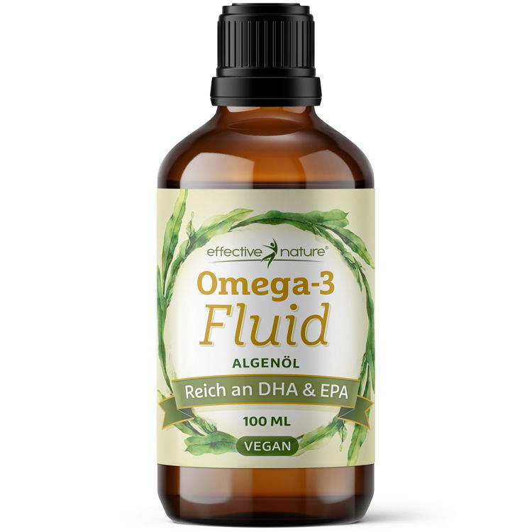 Omega-3 Fluid EPA & DHA aus Algenöl