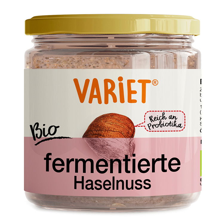 Fermentiertes Haselnussmus - Variet - Bio - 300g