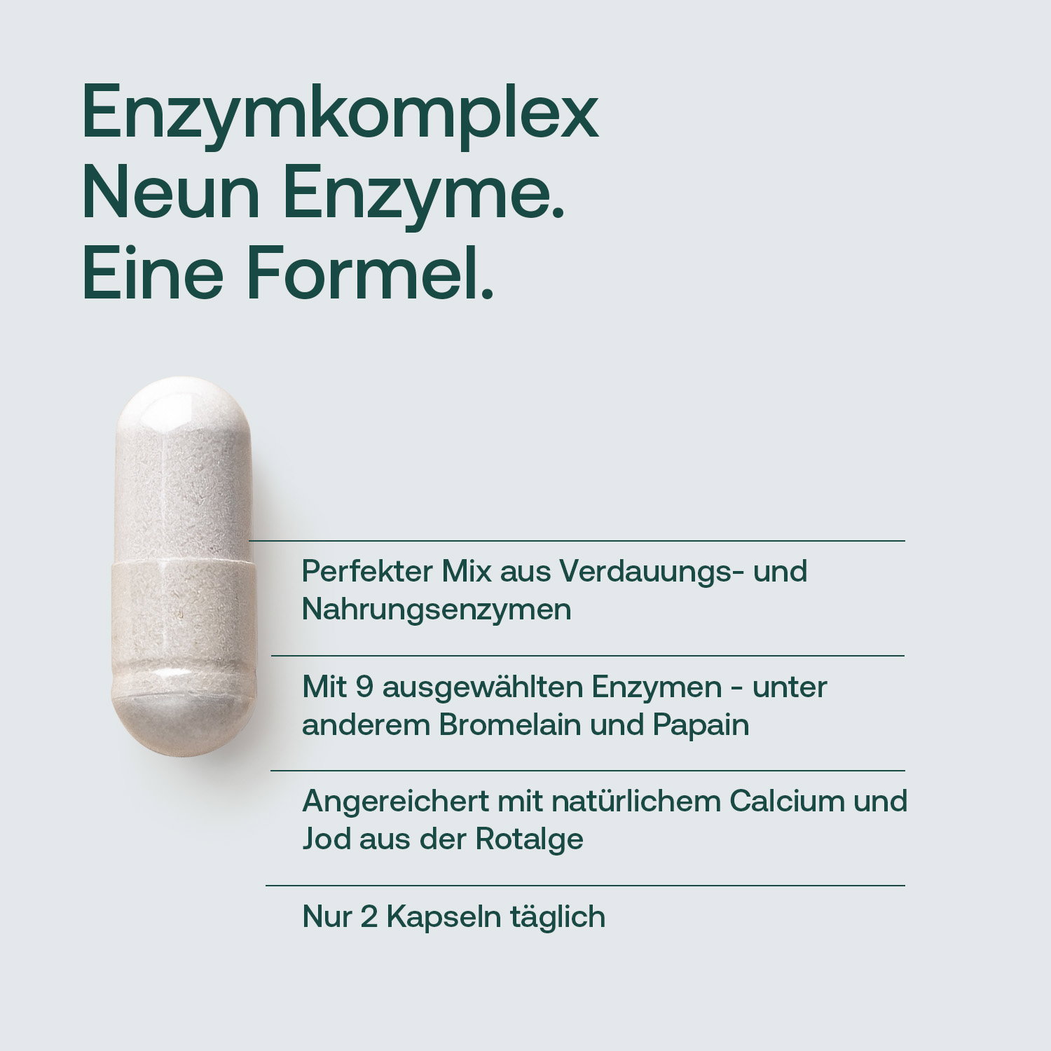 Enzymkomplex Kapseln - 90 Stk. - 55g