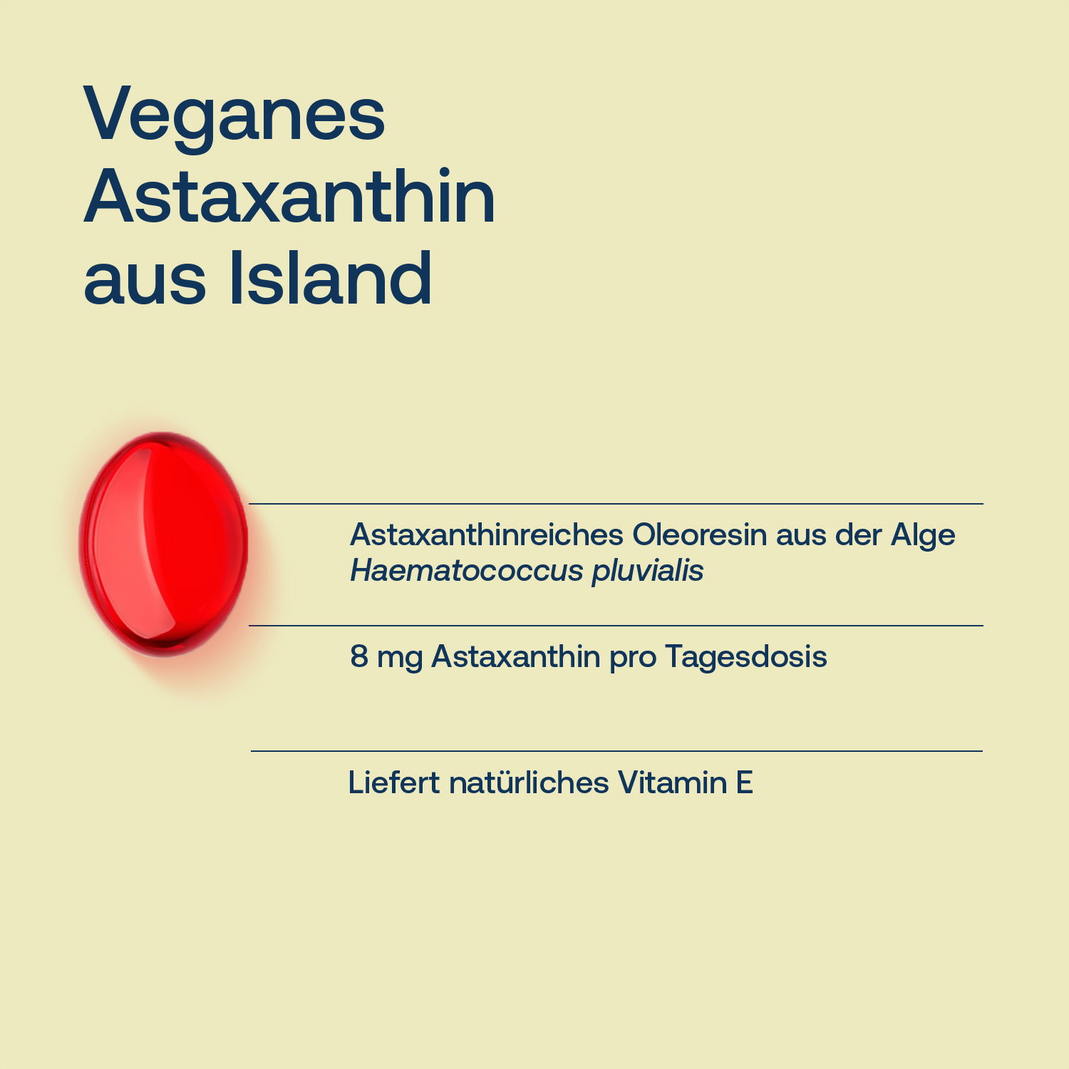 Veganes Astaxanthin aus Island