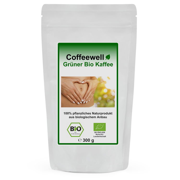 Grüner Kaffee Einlauf Pulver – natürliche Darmreinigung mit Kaffeeextrakt, 250 g
