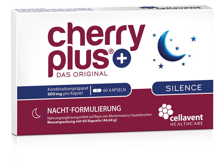 montmorency-sauerkirsche-kapseln-cherry-plus-silence-60-stueck-verpackung-vorne-1200x1200 Cherry PLUS Silence mit Montmorency-Extrakt