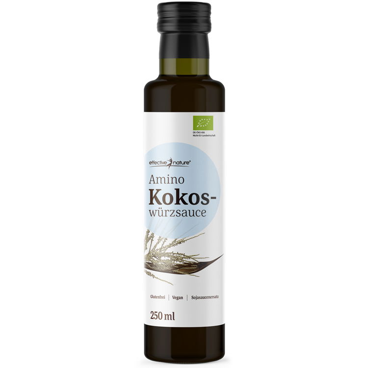 Amino Kokoswürzsauce aus fermentiertem Kokosnektar