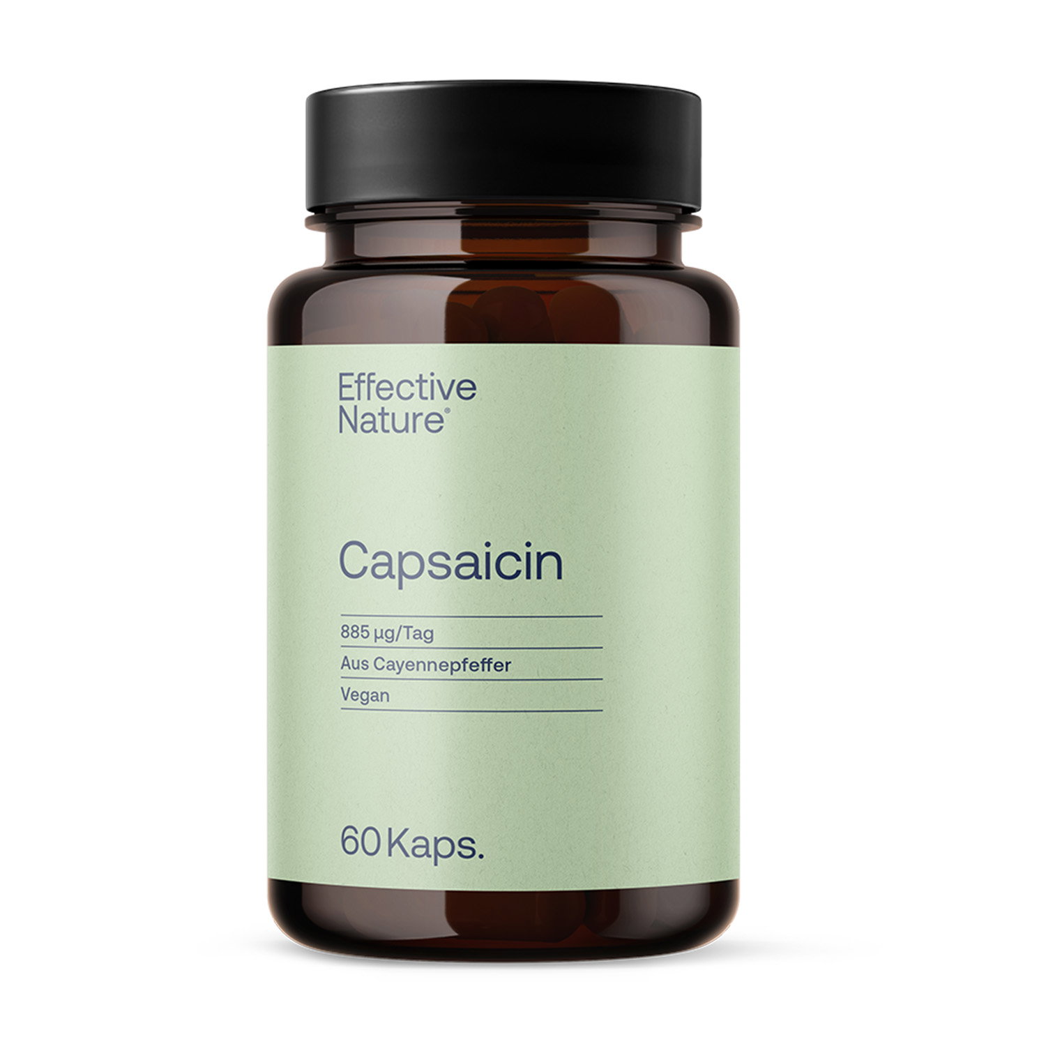Capsaicin - Cayenne Pfeffer Kapseln - 60 Stk. - 36g
