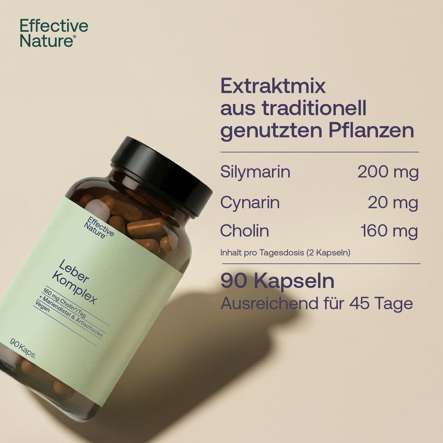 Leber Komplex Kapseln - 90 Stk. - 70g