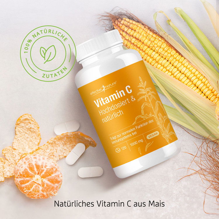 Natürliches Vitamin C aus Mais