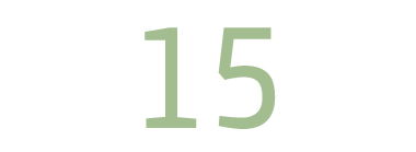 15 Produkte im Sortiment