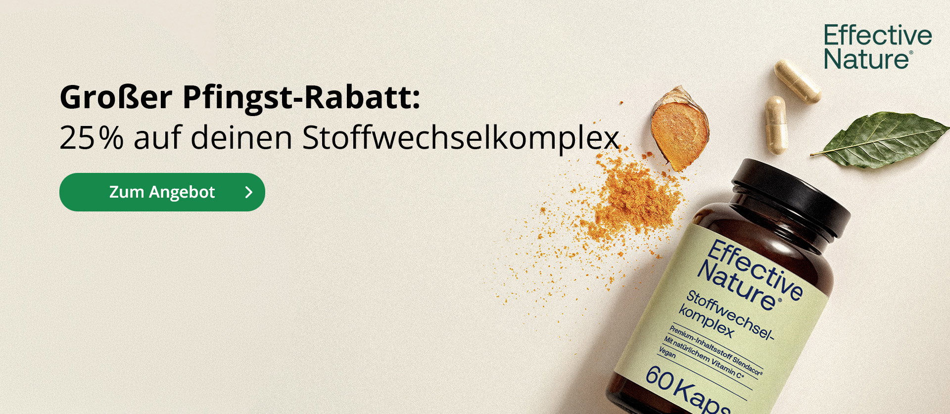 25% Rabatt auf Stoffwechselkomplex - zum Angebot