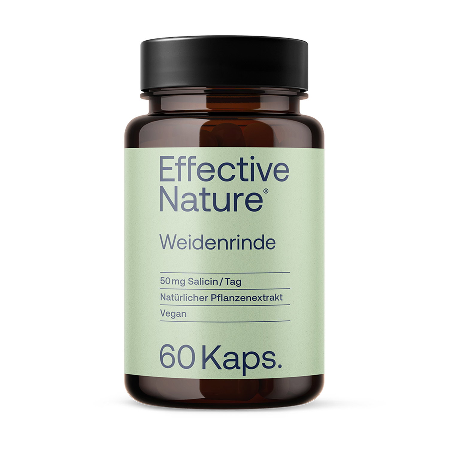 Weidenrinden-Extrakt Kapseln - 60 Stk. - 23g