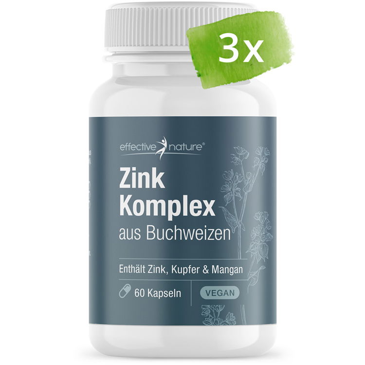 Zink Komplex aus Buchweizen mit Mangan und Kupfer