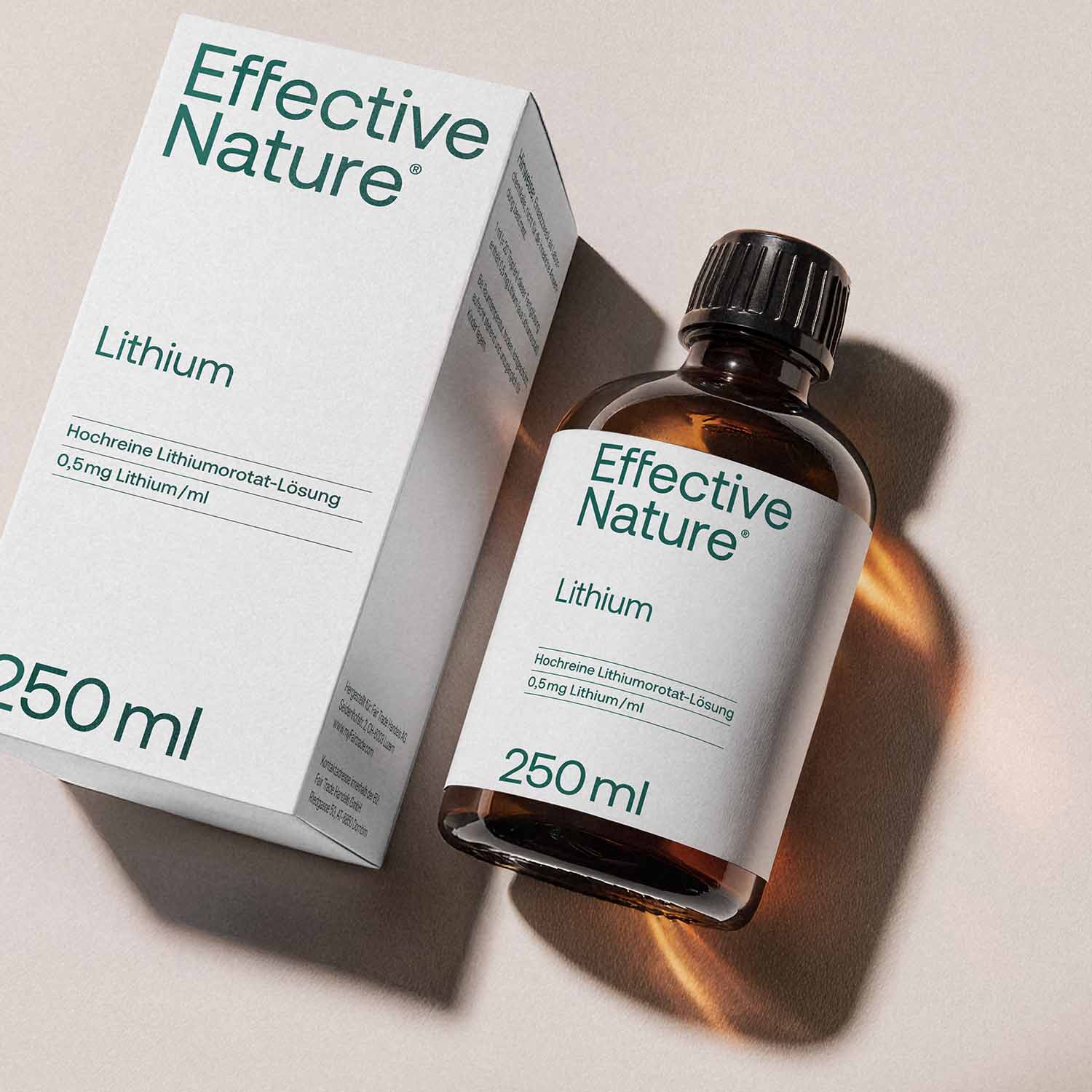 Produtbild mit Umkarton Lithium von Effective Nature