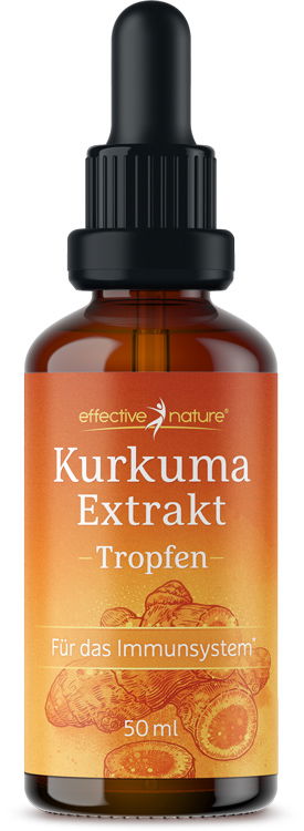 Kurkuma Extrakt + Vitamin D3 - 50 ml