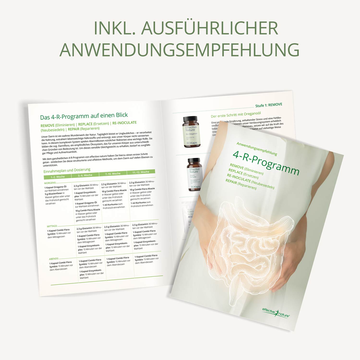 4-R-Programm mit ausführlicher Anwendungsempfehlung Broschüre des 4-R-Programms: Einblicke in das Gesundheitskonzept und umfassende Anwendungsempfehlungen
