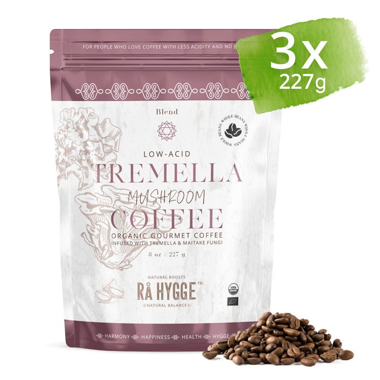 Tremella & Maitake Kaffee Bohne - 3er-Sparpaket