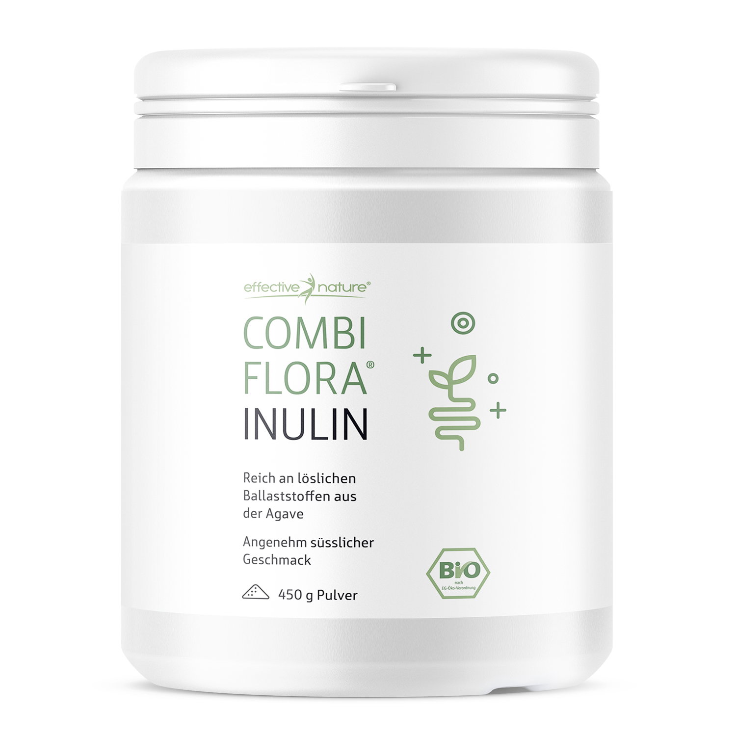 Inulin Pulver - Combi Flora - Bio - 450g