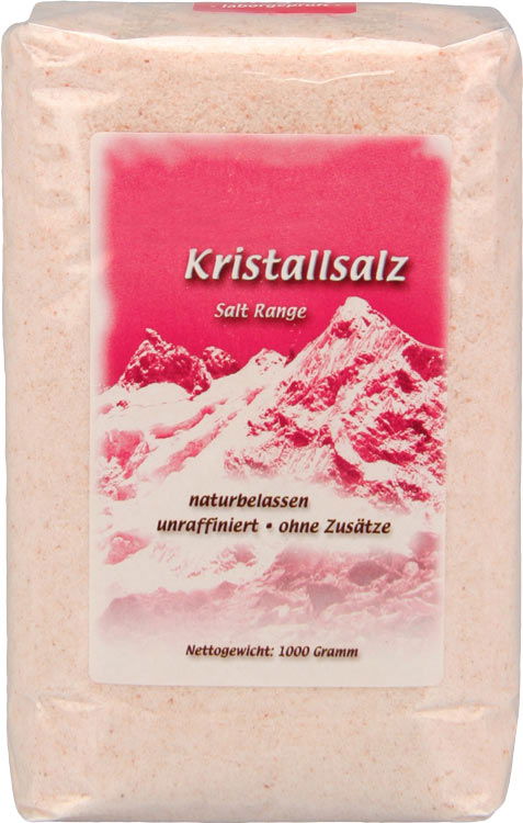 Feines Kristallsalz - naturbelassen und ohne Zusätze