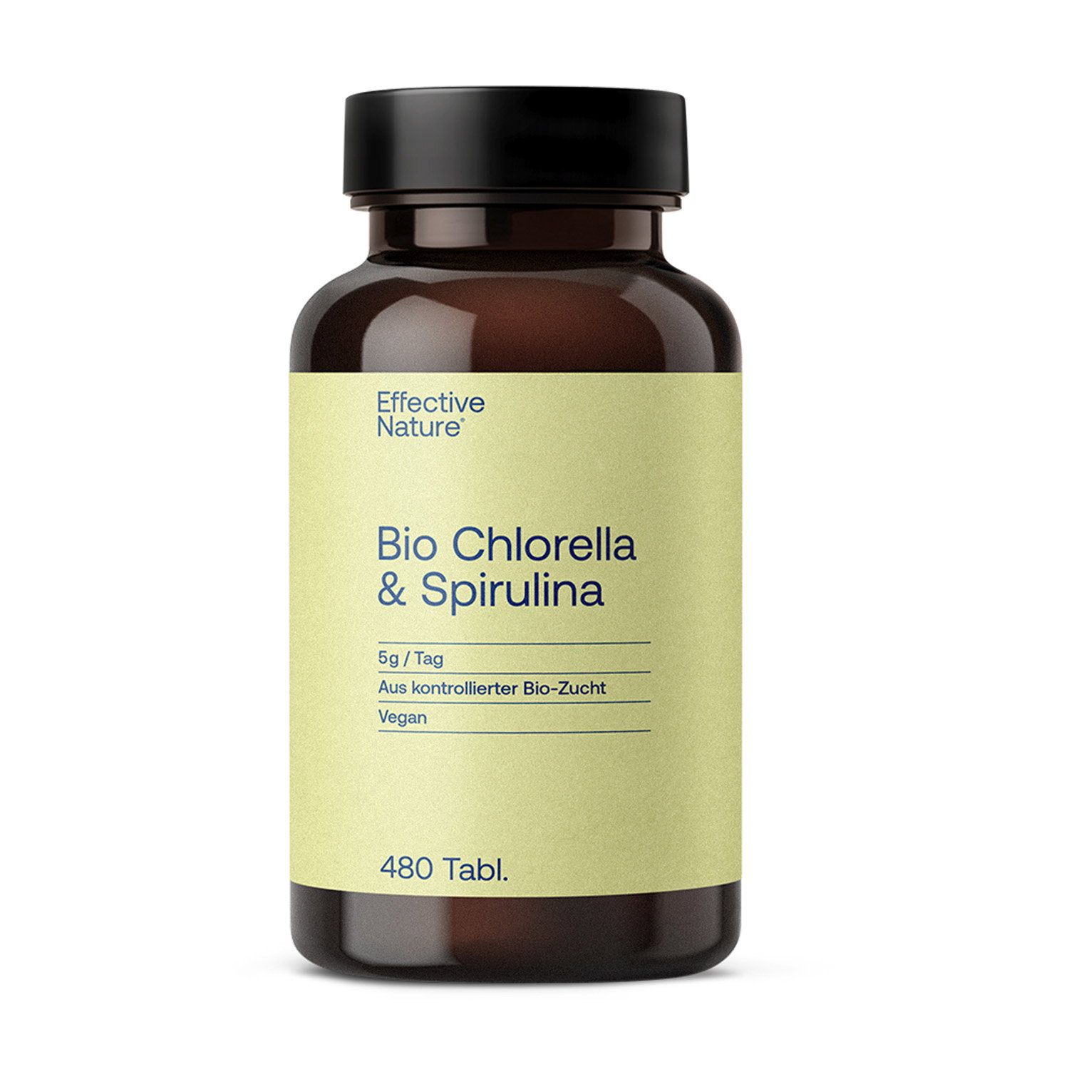 Chlorella & Spirulina Tabletten - Bio - 480 Stk. - 240g
