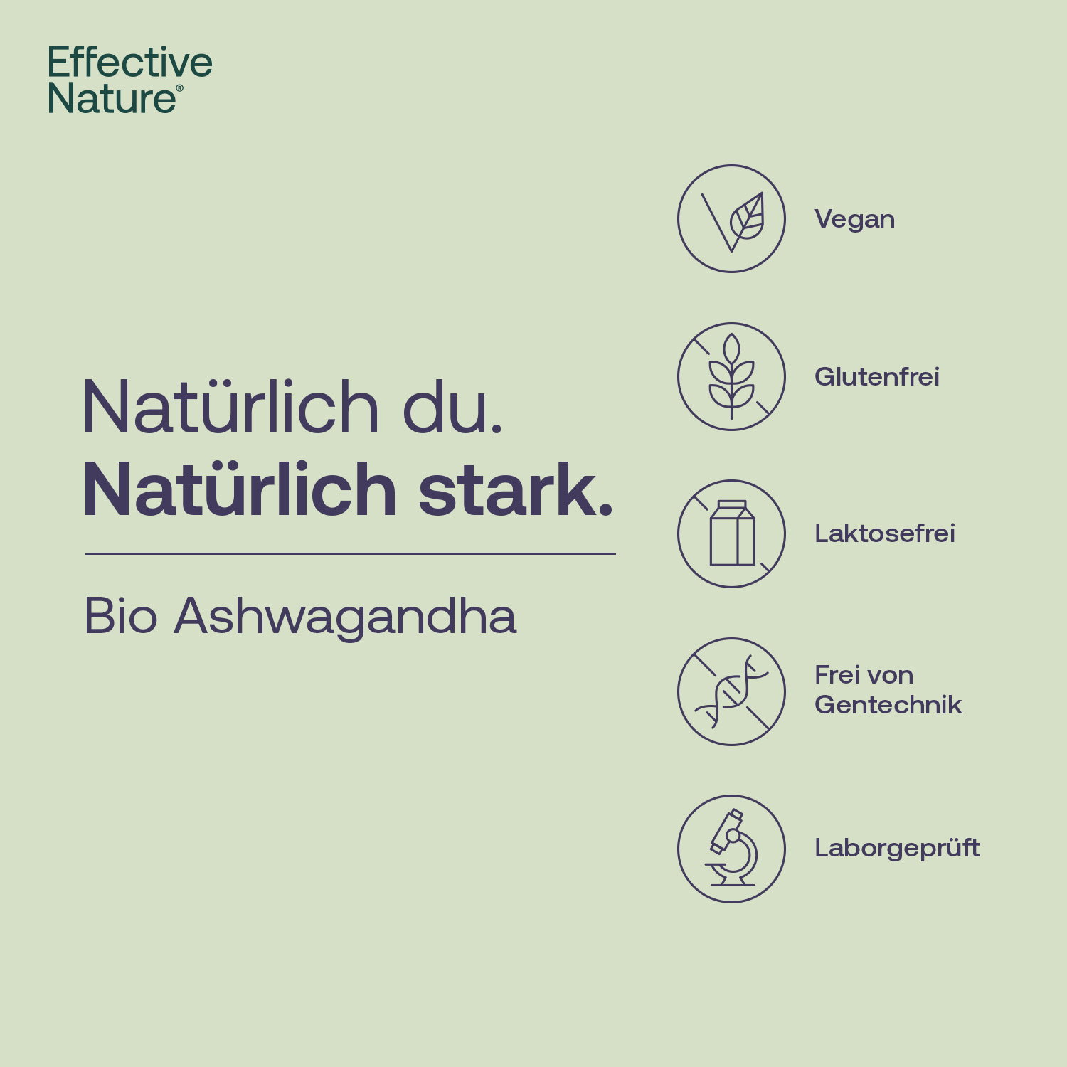 Ashwagandha-Extrakt Tabletten - Bio  - 120 Stk. - 36g