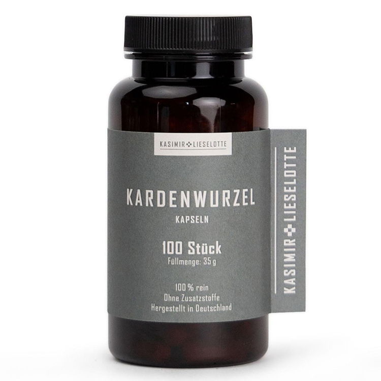 Kardenwurzel Kapseln - Bio - 100 Stk. - 35g