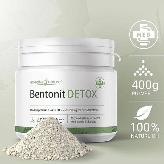 Bentonit Detox Pulver