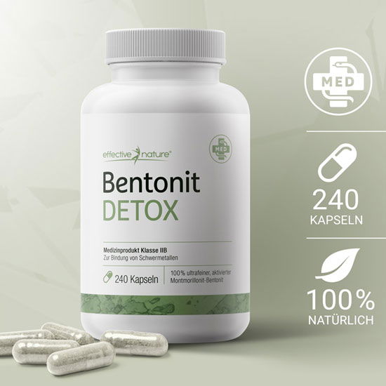 Bentonit Detox Kapseln 