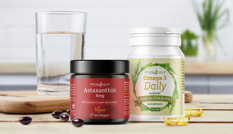 Astaxanthin mit Omega-3