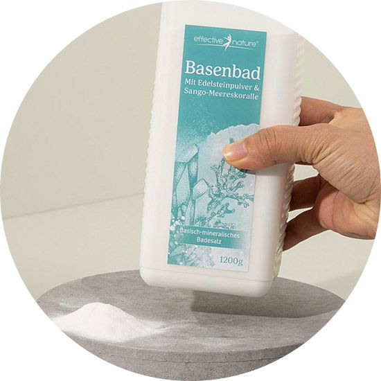 Basenbad von effective nature