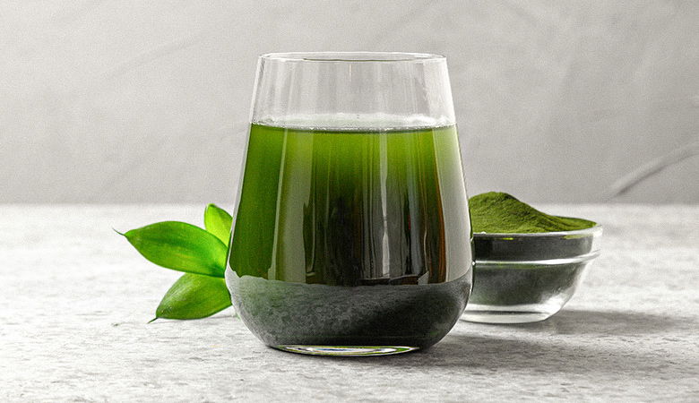 Chlorella-Pulver von effective nature