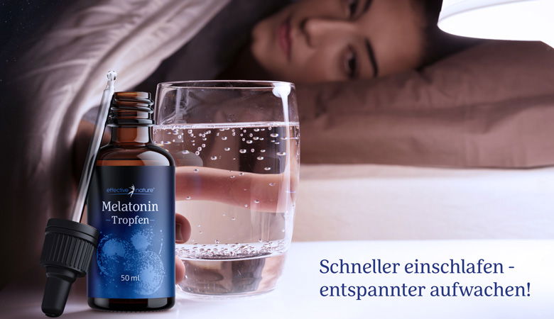 Melatonin Tropfen von effective nature