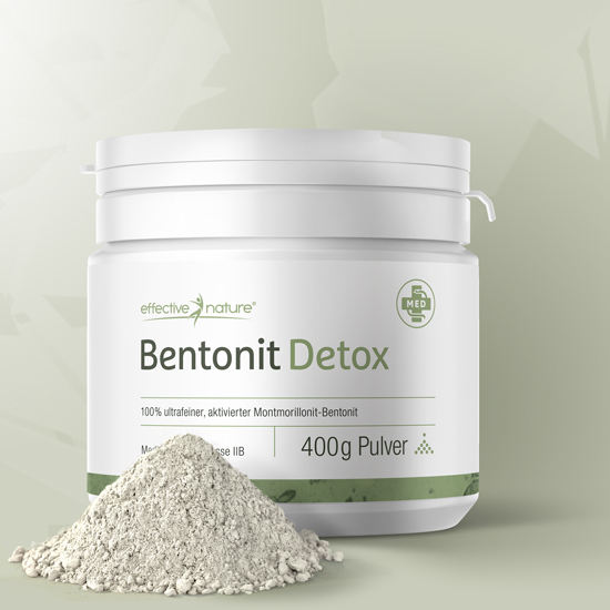 Bentonit Detox Pulver Produktbild